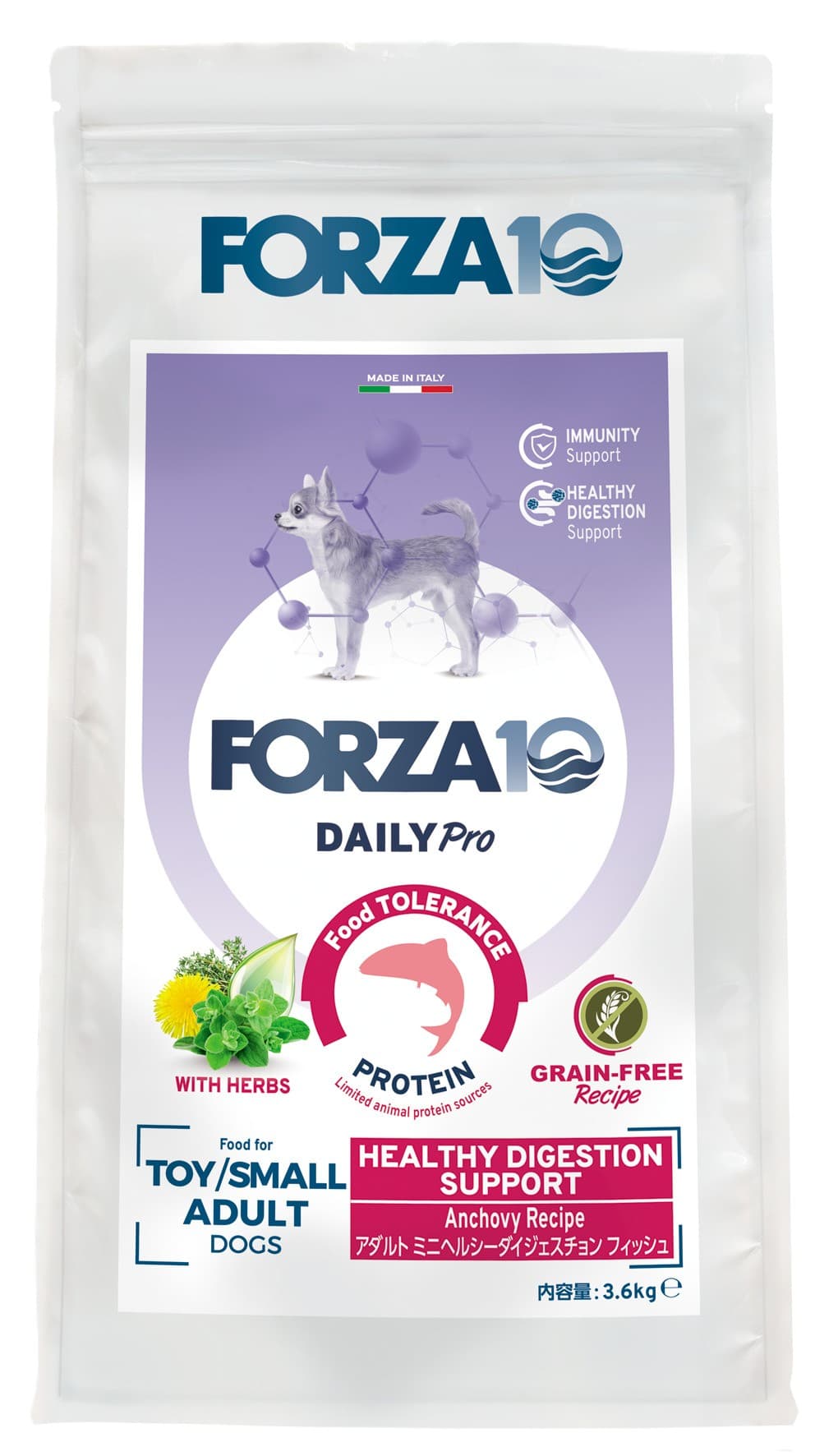 猫ドライフード 72230(株)TriccoInternational Daily Pro アダルトミニ ヘルシーダイジェスチョン 3.6kg×3セット(10.8kg)|ルークランオンライン 店