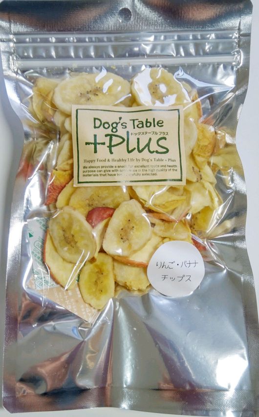 犬お兄ちゃん チップス 29211 生々しい Dog\u0027s Table +Plus りんごバナナチップス М 70g×20袋(1.4kg)
