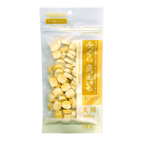 犬お兄ちゃん 86376 ペッツルート ふっくらさつまいも 乾酪 100g×60仕掛ける (6kg) おやつ-犬用品-その他