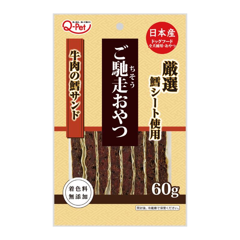 犬お兄ちゃん ジャー手がかり 3093 九州愛玩動物ボンネット 御造作お兄ちゃん 牛鱈真砂 60g×30仕掛ける (1.8kg)