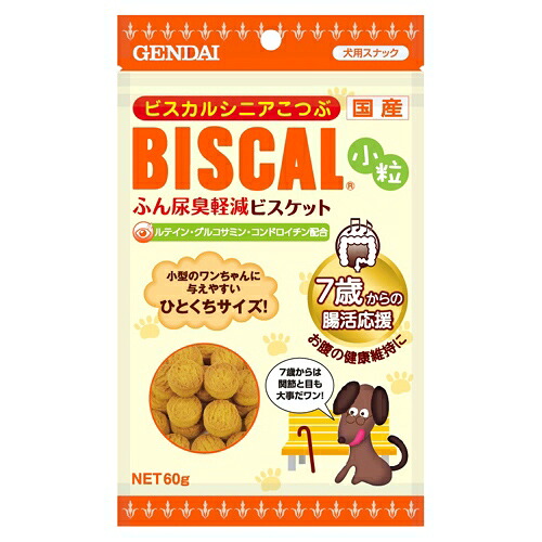 犬お兄ちゃん ビスキット・ビスケット 11163 今日このごろ製薬 ビスカル 年がしら素粒子 60g×36書き割り (2.16kg)