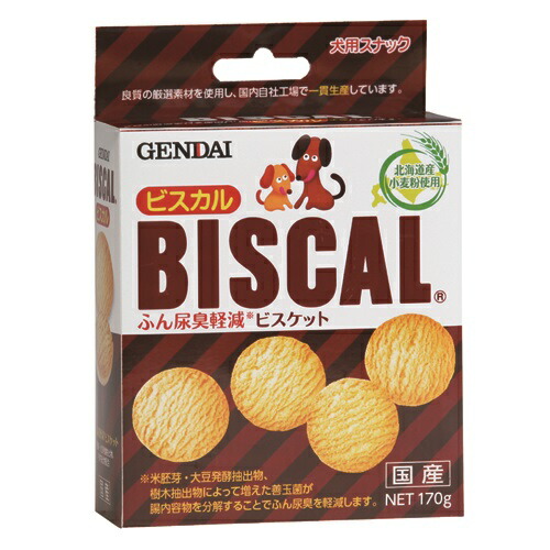 犬お兄ちゃん ビスキット・ビスケット 11279 今日このごろ製薬 ビスカル 170g×24書き割り (4.08kg)