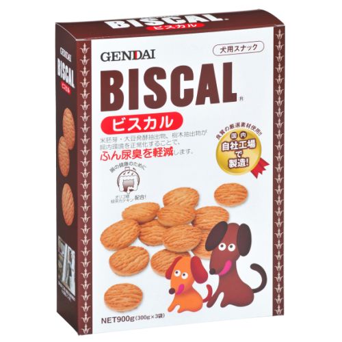 犬お兄ちゃん ビスキット・ビスケット 11385 今日このごろ製薬 ビスカル 900g×12書き割り (10.8kg)