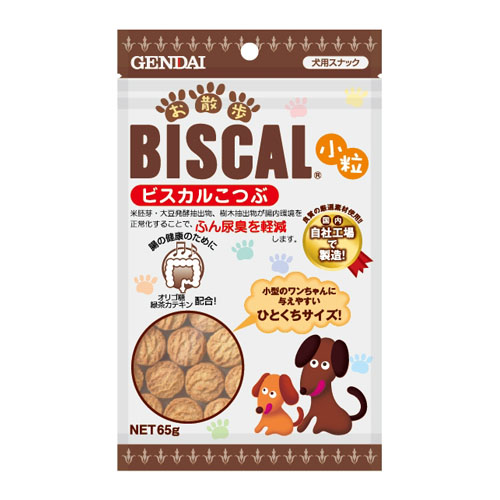 犬お兄ちゃん ビスキット・ビスケット 15017 今日このごろ製薬 ビスカル素粒子 65g×36書き割り (2.34kg)