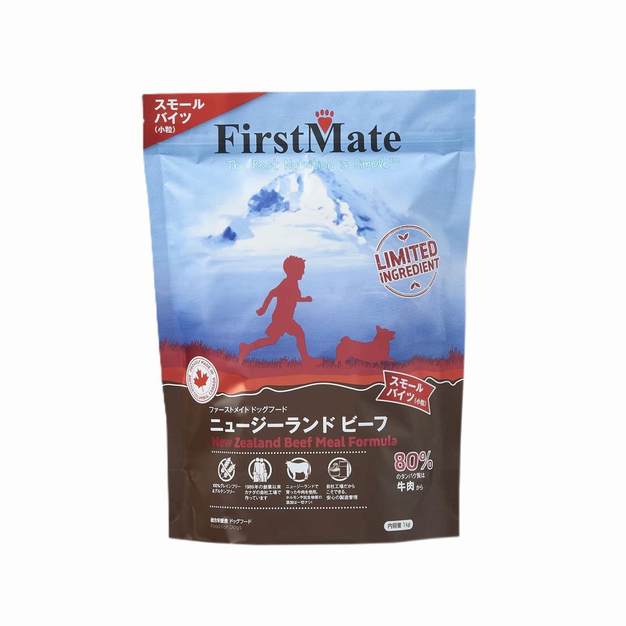 犬素っ気ないボンネット  34761 ボンビアルコン ファーストメイト ニュージーランド牛肉 スモールバイツ 1kg×16書き割り (16kg)