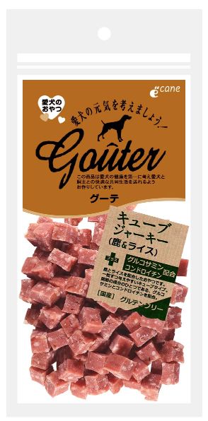 犬お兄ちゃん ジャー手がかり 10057 飛び降りる グーテ キューブジャーキー 鹿＆田の実 120g×40仕掛ける (4.8kg)