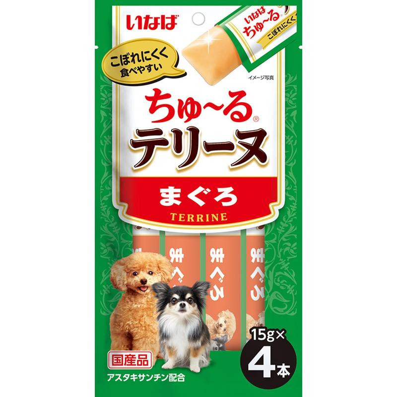 犬お兄ちゃん 7283 いなば愛玩動物ボンネット いなば ちゅ～るテリーヌ まぐろ 15g×4本×48仕掛ける (192本) 犬用品-ペット・ペットグッズ-その他