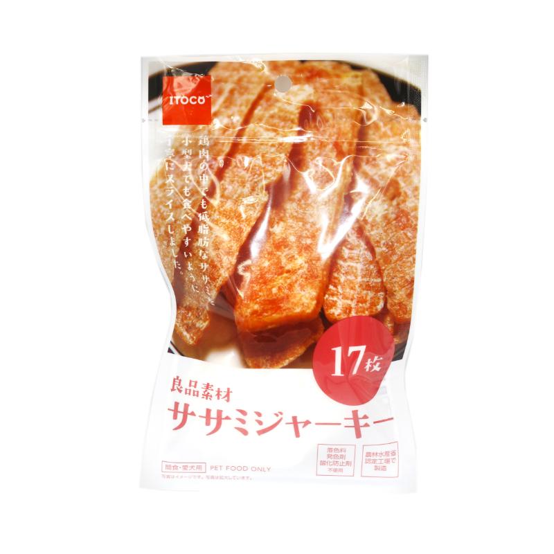 犬お兄ちゃん ジャー手がかり 6941 イトウ＆カンパニーリミテッド 良品原材料 ササミジャーキー 17枚×40仕掛ける (680個)