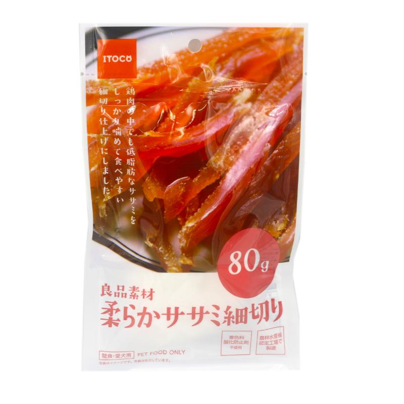 犬お兄ちゃん ジャー手がかり 6972 イトウ＆カンパニーリミテッド 良品原材料 もの柔らかササミ細切り 80g×40仕掛ける (3.2kg)