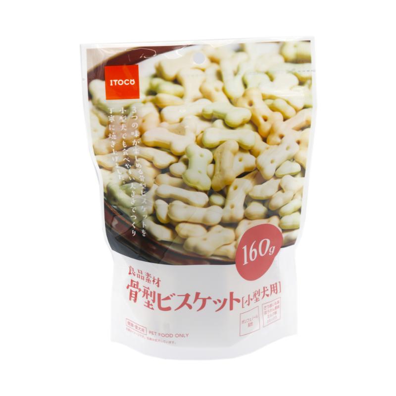 犬お兄ちゃん ビスキット・ビスケット 7061 イトウ＆カンパニーリミテッド 良品原料品 骨型ビスキット小型犬用 160g×48書き割り (7.68kg)