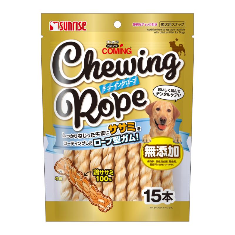 犬お兄ちゃん チュインガム 8480 マルカン サンライズ ゴン太のカミング チューイング 荷縄 15本×24仕掛ける (360本)
