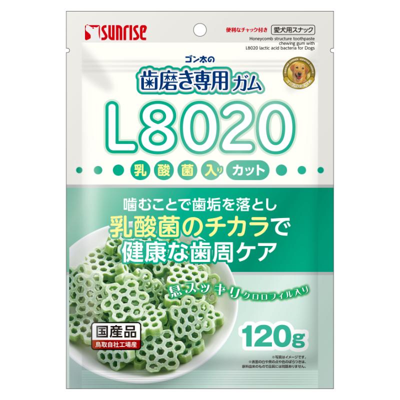 犬お兄ちゃん チュインガム 8589 マルカン サンライズ ゴン太の歯みがき専用チュインガム L8020乳酸菌入り口・入口 クロロフィル入り口・入口 とり捨てる 120g×48仕掛ける (5.76kg)