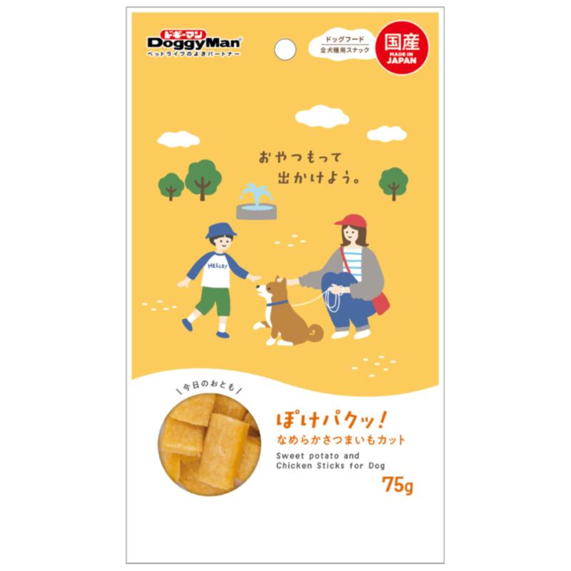 犬お兄ちゃん ジャー手がかり 8832 ドギーマンハヤシ ぽけパクッ！ 肌理細かさつまいもとり捨てる 75g×48仕掛ける (3.6kg)