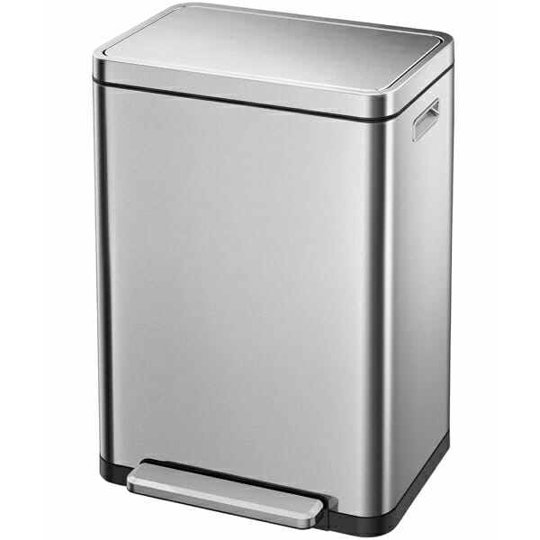 EKO エックスキューブステップビン EX9368MT-20L 紙くずかご 砂ぼこりボックス席