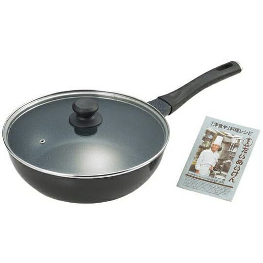 楽天市場 タマハシ たいめいけん アルミ鋳物炒め鍋28cm ガラス蓋付 Tm 124 グラスゴー