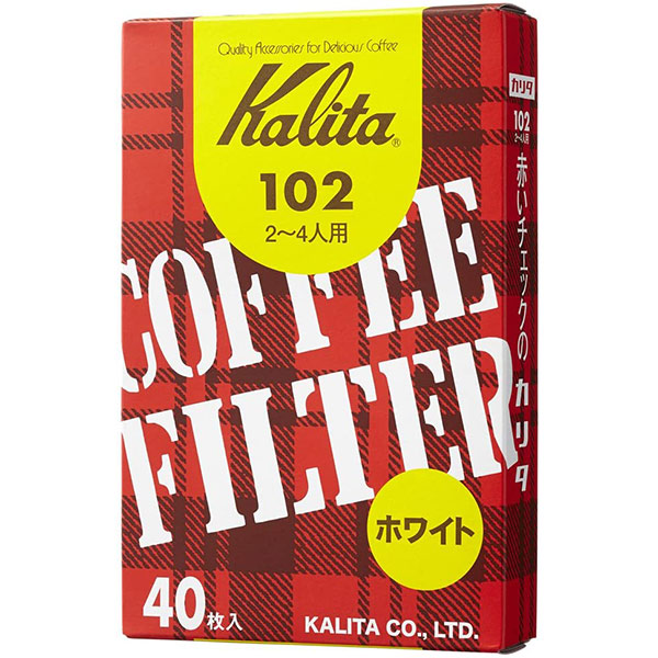 市場 Kalita ホワイト カリタ 102ロシ