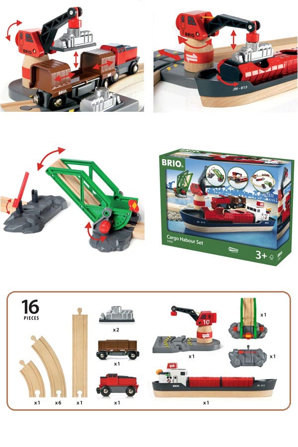 brio cargo harbour set