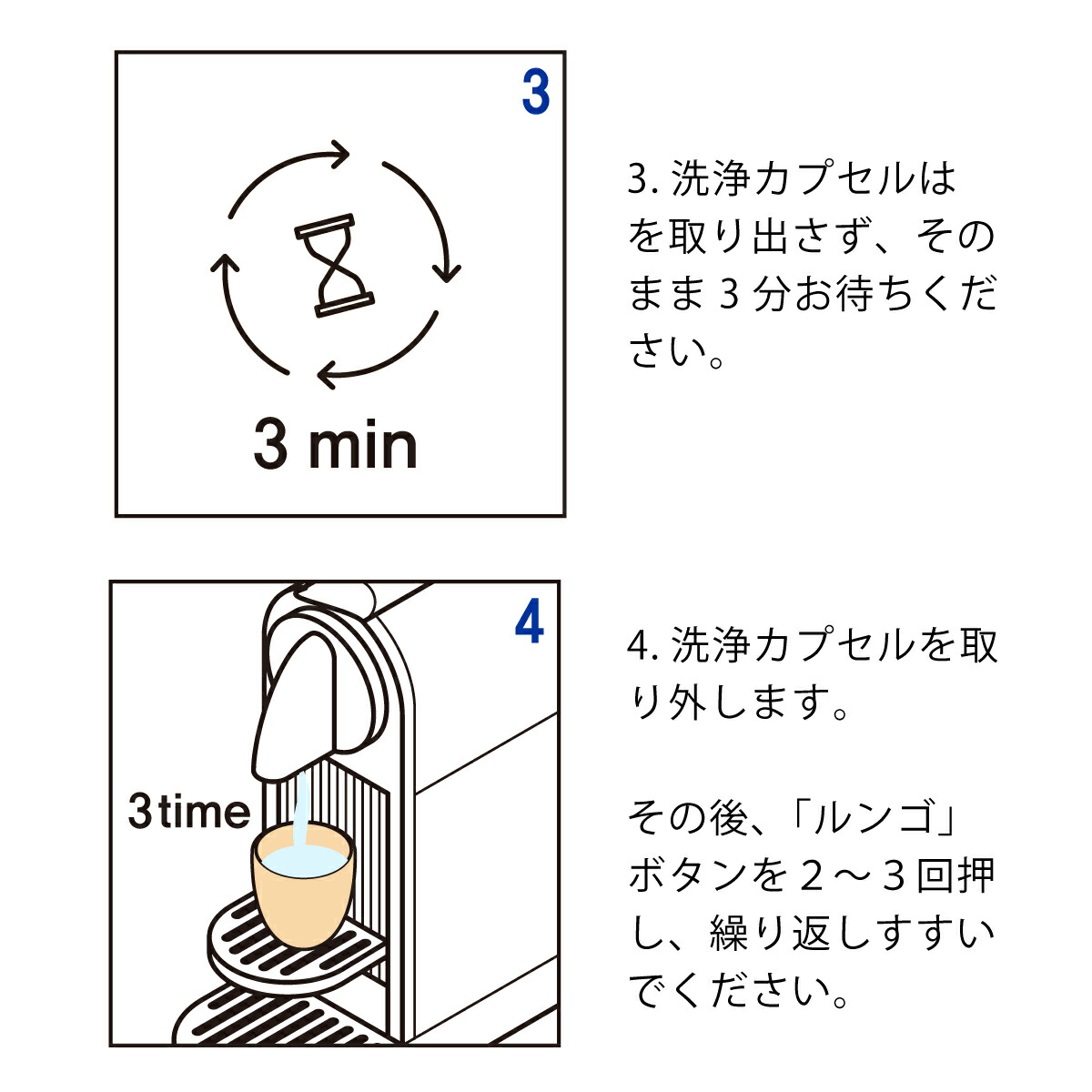 ネスプレッソ 洗浄 カプセル 1箱10回分 ネスプレッソマシン 洗浄