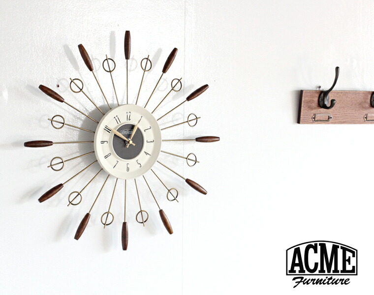 ACME FURNITURE アクメファニチャー MATHEW CLOCK マシュー クロック｜O.L.D. オーエルディー