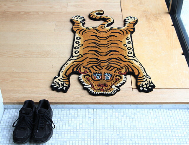 楽天市場】【未使用】SAPEur “サプール” TIBETAN TIGER RUG トラ柄