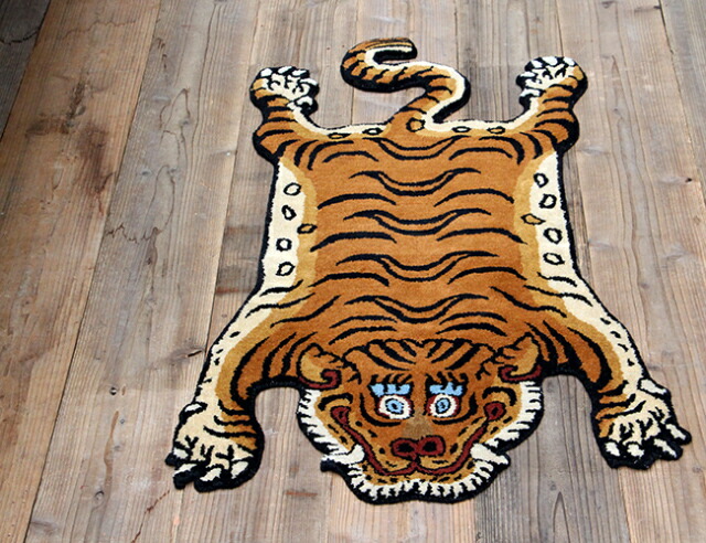 楽天市場】【未使用】SAPEur “サプール” TIBETAN TIGER RUG トラ柄