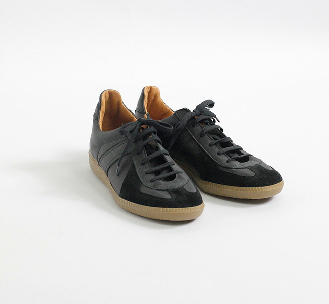 REPRODUCTION OF FOUND GERMAN MILITARY TRAINER ジャーマンミリタリートレーナー 1700L BLACK