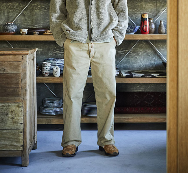 orslow オアスロウ WIDE FIT FRENCH WORK PANTS ワイドフィット フレンチワークパンツ　03-5011｜O.L.D. オーエルディー