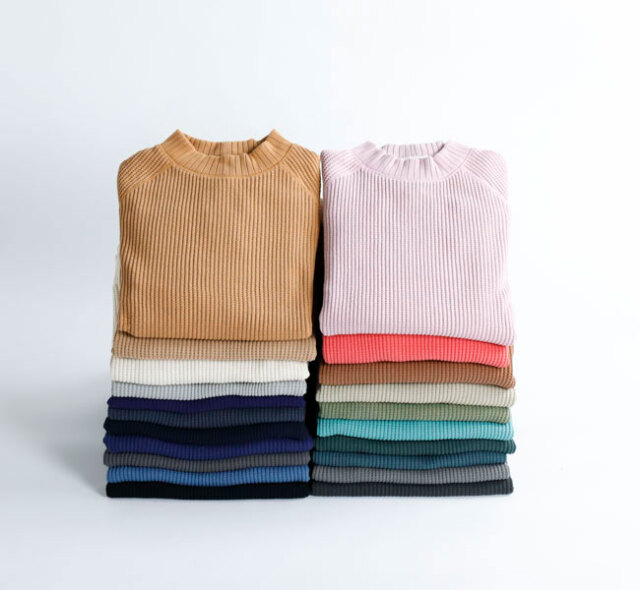 Jackman 手玉マン JM7200 Waffle Midneck ワッフルミドルネック