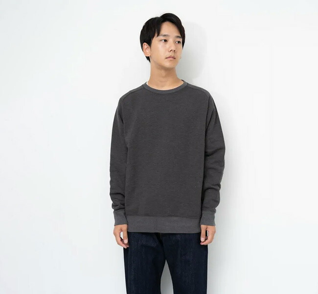 SALE40%OFF //ordinary fits オーディナリーフィッツ CS015 裏毛汗水 TC FREEDOM SLEEVE SWEAT