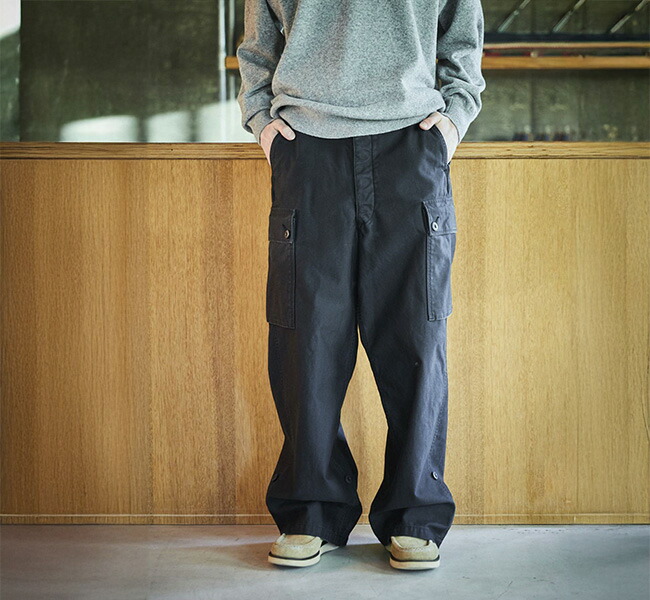 orslow オアスロウ 01-5263-02 ワイドフィット カーゴパンツ ネイビー WIDE FIT CARGO PANTS NAVY｜O.L.D. オーエルディー