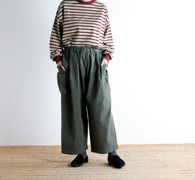 楽天市場】Veritecoeur(ヴェリテクール)ガーメントダイ タック パンツ