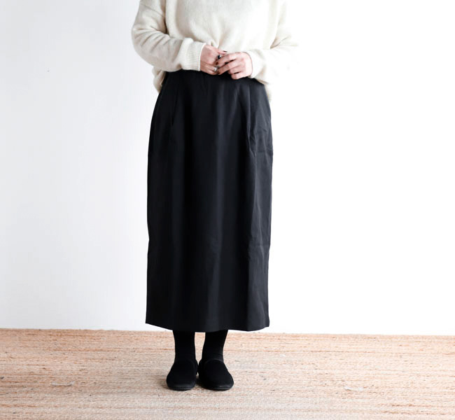 楽天市場】evam eva(エヴァムエヴァ)wool skirt 3colormade in