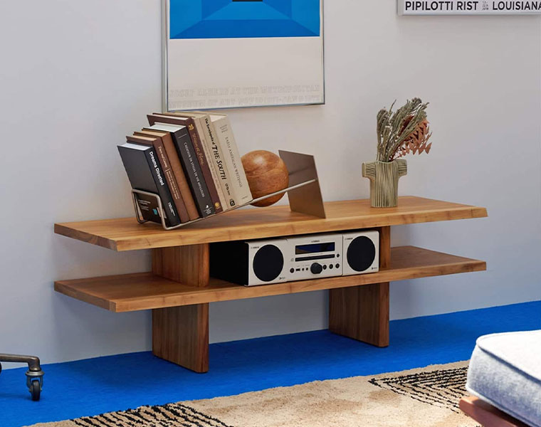 journal standard Furniture ジャーナルスタンダードファニチャー LIVE EDGE WOOD LOW BOARD　テレビボード｜O.L.D. オーエルディー