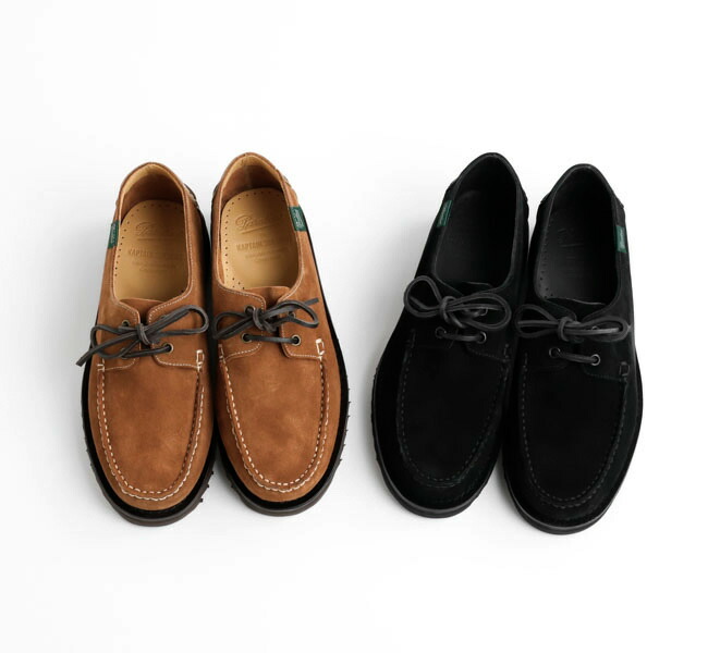 キャプテンサンシャイン×パラブーツ KAPTAIN SUNSHINE×PARABOOT レザーシューズ Domingue Suede KSPB03画像
