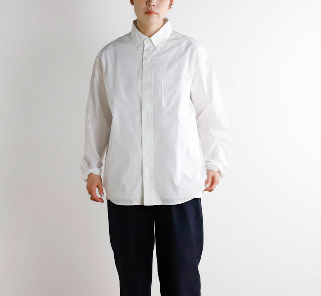 SALE30%OFF //nisica ニシカ NIS-1390 BDシャツ L/S 長袖 無地｜O.L.D. オーエルディー