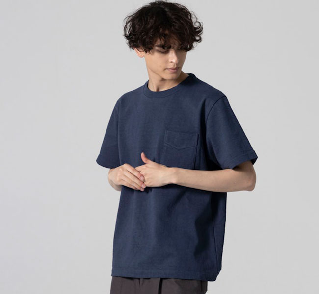 Jackman 万力マン JM5445 Dotsume Pocket T-Shirt ドツメポケットT-プルオーバー