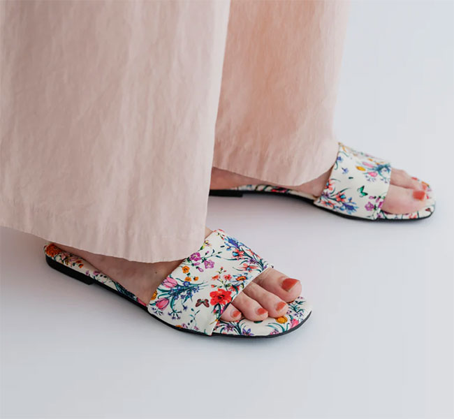 MEYAME メヤメ MEY-2324 お花サンダル COMFORTABLE SANDAL (FLOWER)
