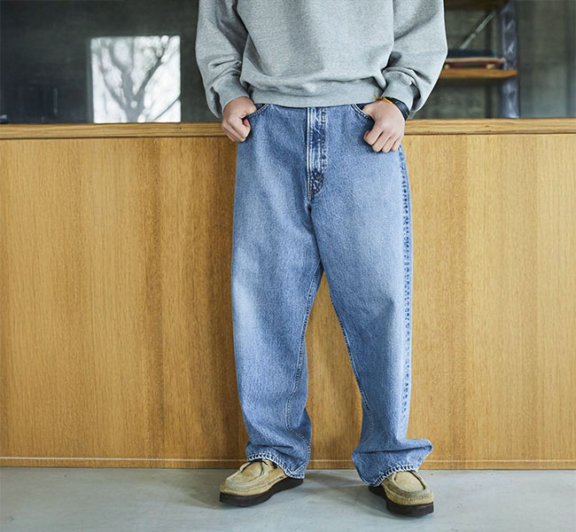 orslow オアスロウ 01-1100W-95 スーパーダッド ジーンズズボン下 ユーズド SUPER DAD\u0027S DENIM PANTS DENIM USED