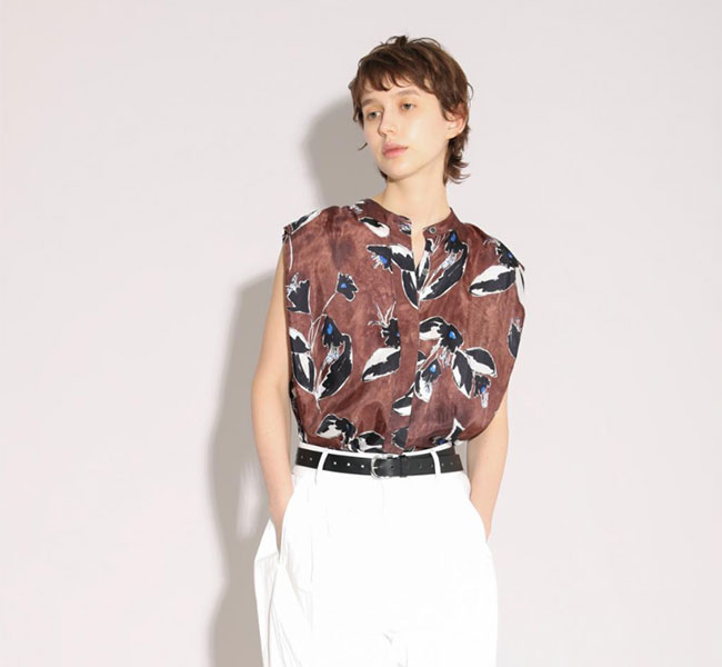 SACRA サクラ126214071 プリントトップス PAINTING FLORA TOP|O.L.D. オーエルディー