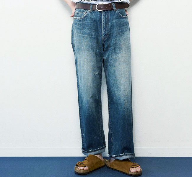 JOHNBULL ジョンブル DENIM DELIGHT DAYS JY261P04 セルヴィッチデニムワイドジーンズ