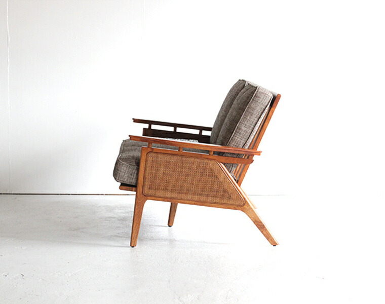 【美品】　ACME Furniture　ラウンジチェア アームチェア アクメファニチャー / ACME Furniture | WARNER ARM CHAIR_BLACK