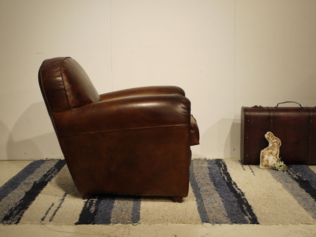 【楽天市場】在庫限定SALE ポイント+9倍！Vintage Leather Sofa - 021人掛け 1P ソファー アンティークモダン