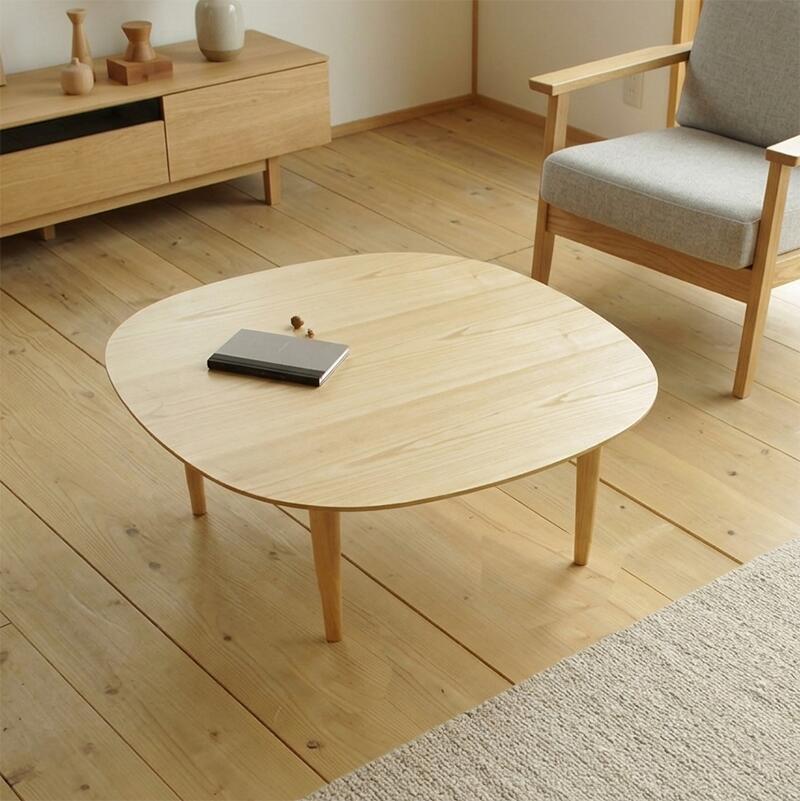【こたつ】【幅90cm】Palg こたつ 90cm 暖卓 タモ / ウォールナット コタツ 日本製 国産品 炬燵 北欧 ミッドセンチュリー シンプル ベーシック レトロ モダンスタイル 座卓 和モダン ちゃぶ台 円卓