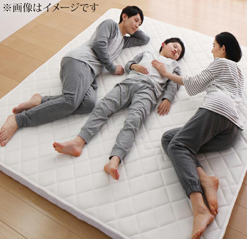 マットレス 折りたたみ 折り畳み 収納 来客用 ゲスト ポケットコイル 快眠 敷布団 薄型 軽量 高通気 ダブル レギュラー丈｜Ｒｏｏｍ　ｎｅｘｔ