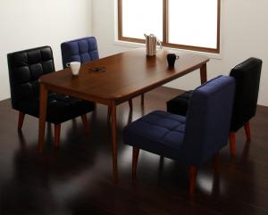 ダイニングセット(テーブル&チェア) チェア&ダイニングセット 4人 5点セット(テーブル+チェア4脚) W160 組立設置付|Room next