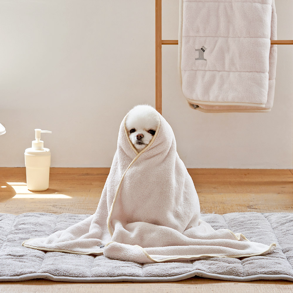 楽天市場 クイックドライロングタオル タオル ペット用タオル 超吸水 吸水 バスタオル シャンプー ペット用品 タオル 犬 猫ペット用 セームタオル お風呂 バスローブ ペットバスローブ ペットガウン バスローブ ペットマット Roomnhome楽天市場店