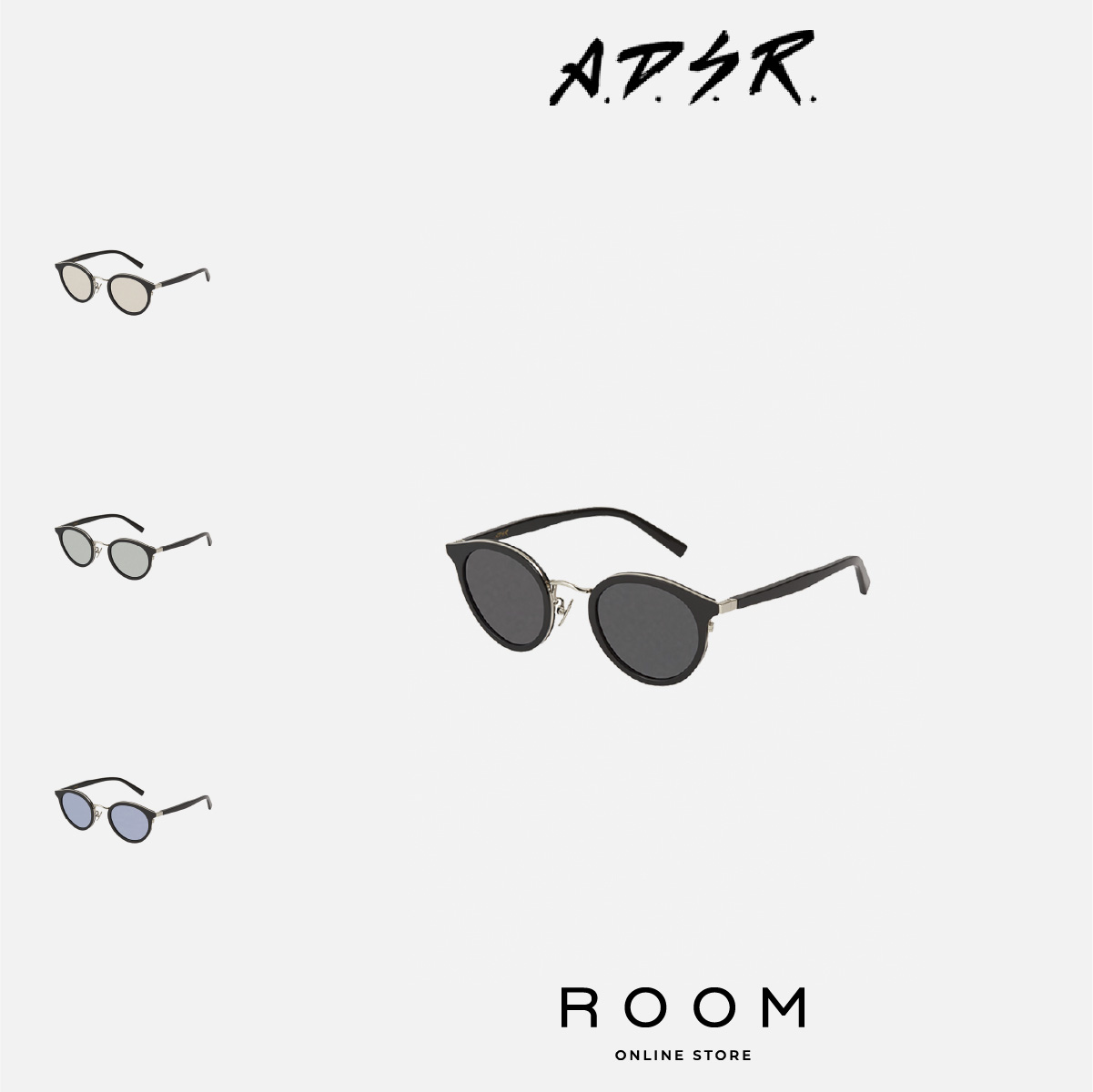 【公式・正規取扱】A.D.S.R. ADSR エーディーエスアール REICH 01S サングラス メガネ メンズ レディース ユニセックス 男女兼用 送料無料｜ROOM ONLINE STORE