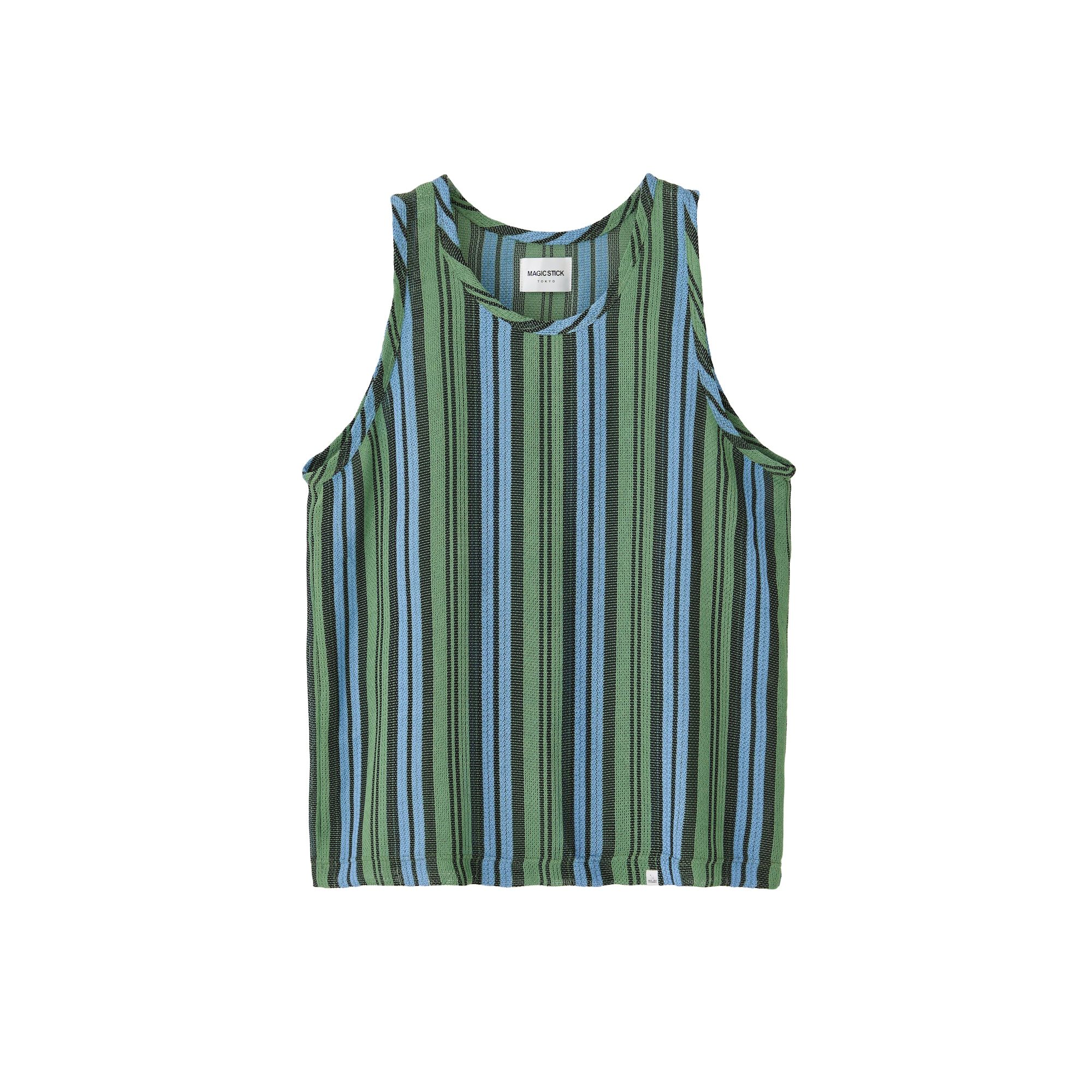 25%OFF【堅苦しさ・定め事取りまわし】 MAGICSTICK 神通力突っ支い棒 RASTA TANK TOP 25SS-MS5-040 ティーシャツ 半袖 メンズ 貨物輸送無料