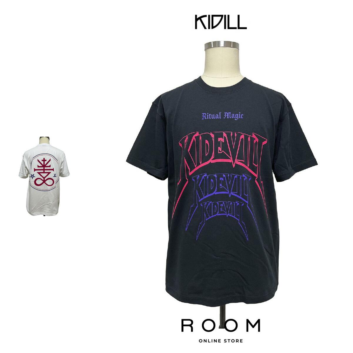 楽天市場】KIDILL 【キディル】 LOWER THAN SCUM T-SHIRT HARD WASH