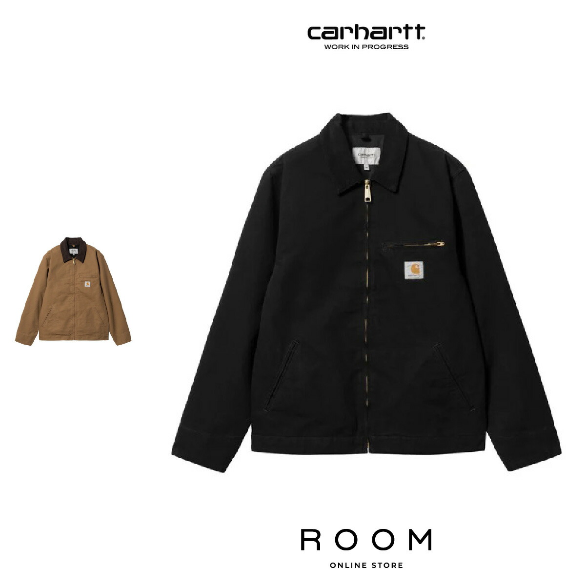 【堅苦しさ・定め事取りまわし】鉄道車両ハート型 CARHARTT WIP DETROIT JACKET I033112 自動車の街上衣 細工物上衣 メンズ レディース ユニ一発やる 貨物輸送無料